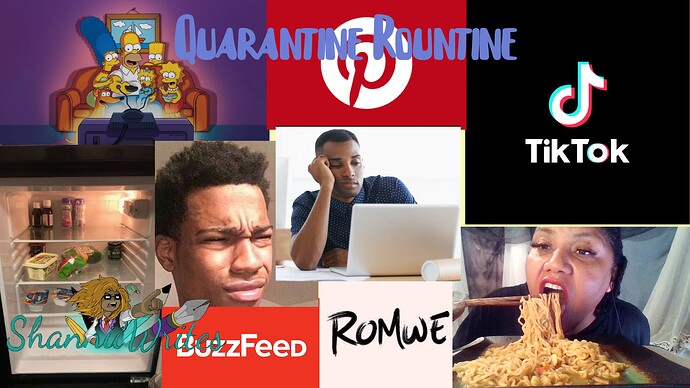 Qurantine Mood Board Routine