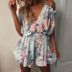 8jf1ni-l-610x610-jumpsuit-romper-floral-ruffle-dress-shoulder-outfit-summer-summer outfits-cute-pretty-girly-flowy-floral romper-v neck-print rompers-colorful-blue-pink-strappy-classic-trendy