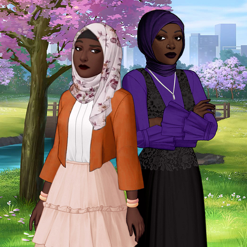 Two Hijabis  (1)