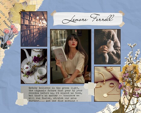 Lenore Moodboard