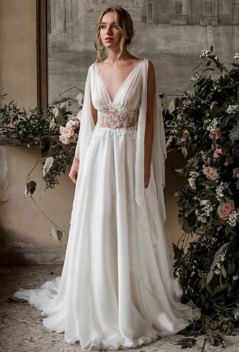 Grecian wedding dress, grecian wedding gown, grecian bridal gown, bohemian wedding dress, boho wedding dress, beach wedding dress