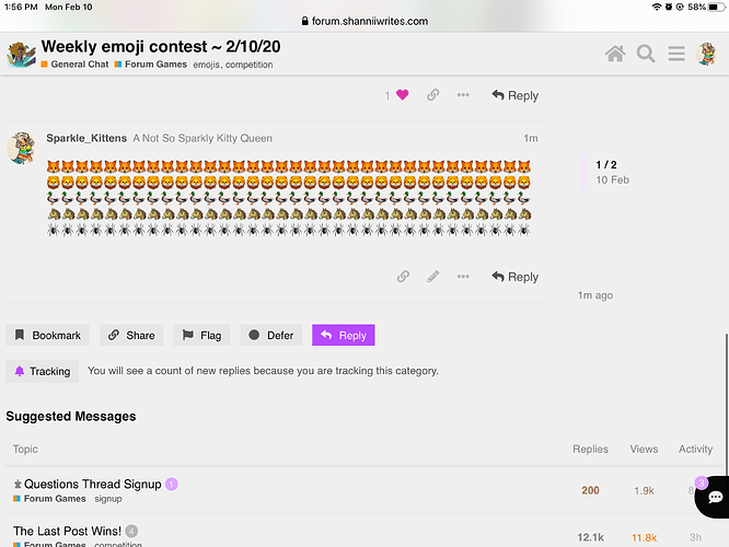Weekly emoji contest ~ 21020 - General Chat  Forum Games - ShanniiWrites Forums