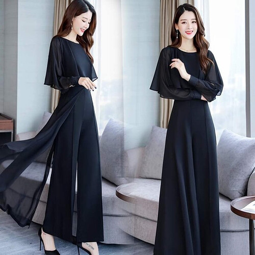 Chiffon-Pantsuits-Women-Pant-Suits-For-Mother-of-the-Bride-Outfit-2020-Formal-Wedding-Guest-Black