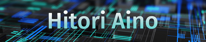 Hitori Aino name banner