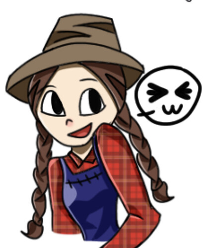 Peckerhead drawn - Blue