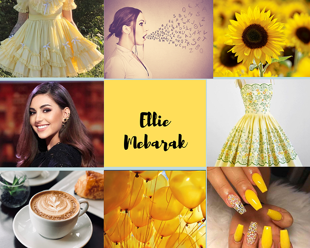 Blue Orange and Yellow Bright and Playful Fashion Moodboard Photo Collage (1)