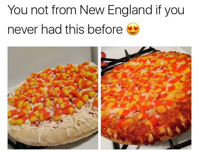 Image result for Candy Corn Pizza meme