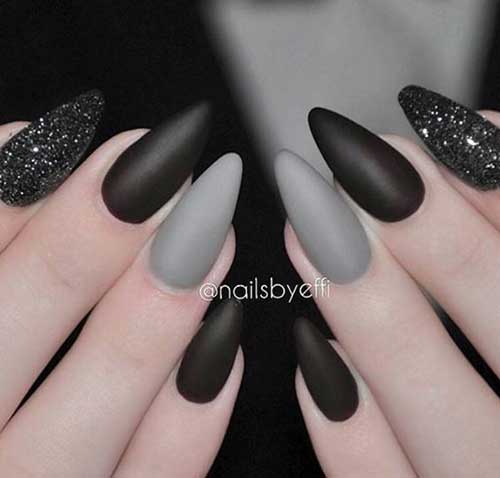 Best-Dark-Color-Nail-Design